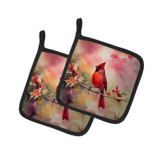 Load image into Gallery viewer, Cardinal Pot Holders - Set of 2 Decorative Kitchen Helpers | Made in the USA