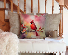 Load image into Gallery viewer, Cardinal Throw Pillow - 14x14 Decorative Pillow – Art for Your Home &amp; Patio