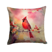 Load image into Gallery viewer, Cardinal Throw Pillow - 14x14 Decorative Pillow – Art for Your Home &amp; Patio