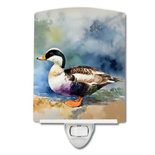 Load image into Gallery viewer, Common Eider Duck Ceramic Night Light
