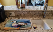 Load image into Gallery viewer, Common Eider Duck Dish Drying Mat