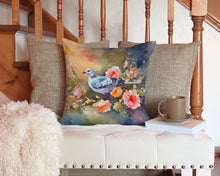 Load image into Gallery viewer, Dove Throw Pillow - 14x14 Decorative Pillow – Art for Your Home &amp; Patio