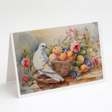 Load image into Gallery viewer, Dove Greeting Cards - Blank Note Cards – 8-Pack of Artist-Designed Cards with Envelopes