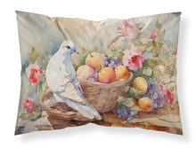 Load image into Gallery viewer, Dove Standard Pillowcase – Artistic Decorative Front, White Back