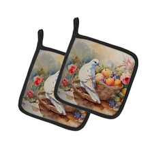 Load image into Gallery viewer, Dove Pot Holders - Set of 2 Decorative Kitchen Helpers | Made in the USA
