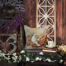 Load image into Gallery viewer, Dove Throw Pillow - 14x14 Decorative Pillow – Art for Your Home &amp; Patio