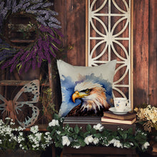 Load image into Gallery viewer, Eagle Throw Pillow - 14x14 Decorative Pillow – Art for Your Home &amp; Patio
