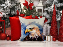 Load image into Gallery viewer, Eagle Throw Pillow - 14x14 Decorative Pillow – Art for Your Home &amp; Patio