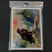 Load image into Gallery viewer, Eagle Greeting Cards - Blank Note Cards – 8-Pack of Artist-Designed Cards with Envelopes