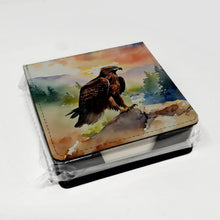 Load image into Gallery viewer, Eagle PU Leather Note Paper Holder