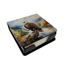 Load image into Gallery viewer, Eagle PU Leather Note Paper Holder