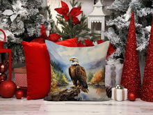 Load image into Gallery viewer, Eagle Throw Pillow - 14x14 Decorative Pillow – Art for Your Home &amp; Patio
