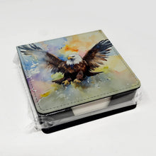Load image into Gallery viewer, Eagle PU Leather Note Paper Holder
