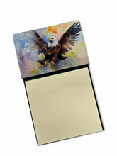 Load image into Gallery viewer, Eagle Sticky Note Holder- Refiilable Desk Accessory Note Pad