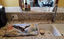 Load image into Gallery viewer, Eagle Dish Drying Mat