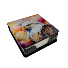 Load image into Gallery viewer, Eagle PU Leather Note Paper Holder