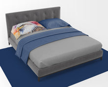 Load image into Gallery viewer, Eagle Standard Pillowcase – Artistic Decorative Front, White Back