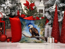 Load image into Gallery viewer, Eagle Throw Pillow - 14x14 Decorative Pillow – Art for Your Home &amp; Patio