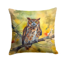 Load image into Gallery viewer, Eastern Screech Owl Throw Pillow