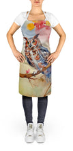 Load image into Gallery viewer, Eastern Screech Owl Apron – Artist-Designed Kitchen, BBQ &amp; Craft Apron