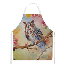 Load image into Gallery viewer, Eastern Screech Owl Apron – Artist-Designed Kitchen, BBQ &amp; Craft Apron
