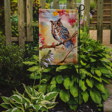 Load image into Gallery viewer, Eastern Screech Owl Garden Flag – Outdoor Decorative Yard Flag