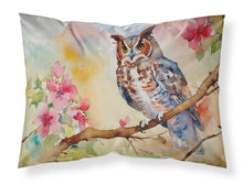 Load image into Gallery viewer, Eastern Screech Owl Standard Pillowcase – Artistic Decorative Front, White Back