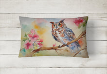 Load image into Gallery viewer, Eastern Screech Owl Throw Pillow