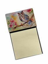 Load image into Gallery viewer, Eastern Screech Owl Sticky Note Holder- Refiilable Desk Accessory Note Pad