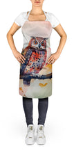 Load image into Gallery viewer, Elf Owl Apron – Artist-Designed Kitchen, BBQ &amp; Craft Apron
