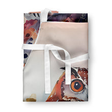 Load image into Gallery viewer, Elf Owl Apron – Artist-Designed Kitchen, BBQ &amp; Craft Apron