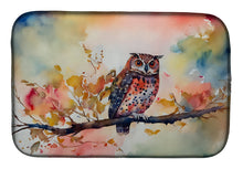 Load image into Gallery viewer, Elf Owl Dish Drying Mat