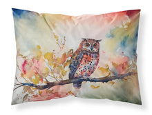 Load image into Gallery viewer, Elf Owl Standard Pillowcase – Artistic Decorative Front, White Back