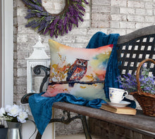 Load image into Gallery viewer, Elf Owl Throw Pillow