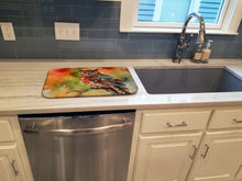 Load image into Gallery viewer, Elf Owl Dish Drying Mat