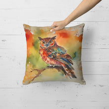 Load image into Gallery viewer, Elf Owl Throw Pillow