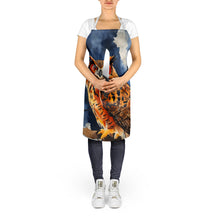 Load image into Gallery viewer, Eurasian Eagle Owl Apron – Artist-Designed Kitchen, BBQ &amp; Craft Apron