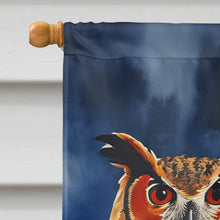 Load image into Gallery viewer, Eurasian Eagle Owl House Flag