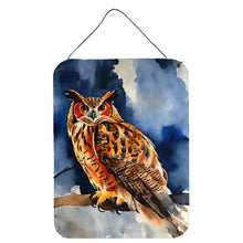 Load image into Gallery viewer, Eurasian Eagle Owl Wall or Door Hanging Prints