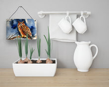 Load image into Gallery viewer, Eurasian Eagle Owl Wall or Door Hanging Prints