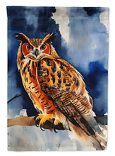 Load image into Gallery viewer, Eurasian Eagle Owl Garden Flag – Outdoor Decorative Yard Flag