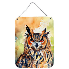 Load image into Gallery viewer, Eurasian Eagle Owl Wall or Door Hanging Prints