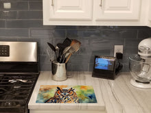 Load image into Gallery viewer, Eurasian Eagle Owl Glass Cutting Boards – Durable, Decorative Kitchen Art