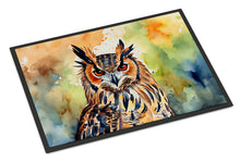 Load image into Gallery viewer, Eurasian Eagle Owl Doormat - 18X27 Indoor / Outdoor Rug | Made in USA