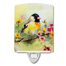 Load image into Gallery viewer, Goldfinch Ceramic Night Light