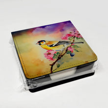 Load image into Gallery viewer, Goldfinch PU Leather Note Paper Holder