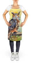 Load image into Gallery viewer, Great Horned Owl Apron – Artist-Designed Kitchen, BBQ &amp; Craft Apron