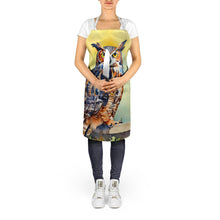 Load image into Gallery viewer, Great Horned Owl Apron – Artist-Designed Kitchen, BBQ &amp; Craft Apron