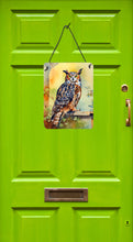 Load image into Gallery viewer, Great Horned Owl Wall or Door Hanging Prints