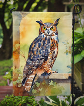 Load image into Gallery viewer, Great Horned Owl Garden Flag – Outdoor Decorative Yard Flag